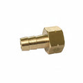 Adaptador Bronce 3/8 Hilo Izquierdo